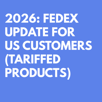 NOTICE FOR SHIPMENTS TO US: AS OF 2026, FEDEX SHIPMENTS TO THE US INCUR A HIGHER DISBURSEMENT FEE NOTICE FOR SHIPMENTS TO US: AS OF 2026, FEDEX SHIPMENTS TO THE US INCUR A HIGHER DISBURSEMENT FEE
